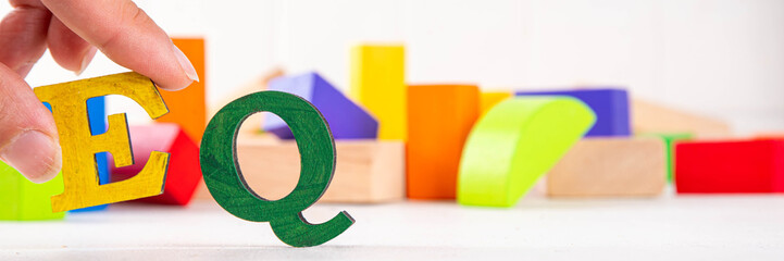 Kids EQ, child emotional quotient concept