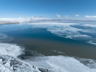 Mount Namu Na'ni Peak landscape in tibet, China