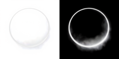 Celestial bodies in contrast