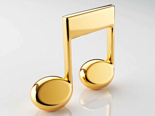 3Dの立体的な音符