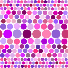 Pink & Purple Dots Seamless Pattern