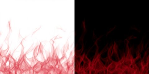 Abstract fire divide