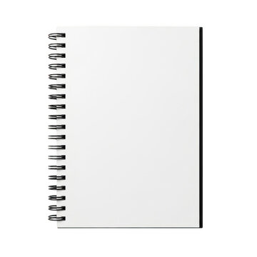 Blank spiral notebook isolated on transparent background isolated on transparent background indoor, outdoor, no people, keyword 30