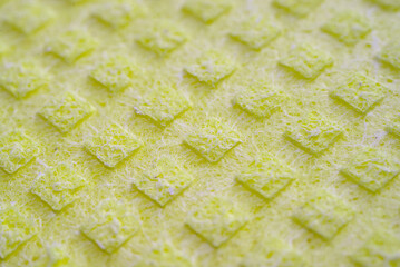 Photo of a textured surface of cleaning cloth
