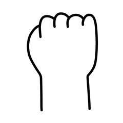 Hand gesture icon vector