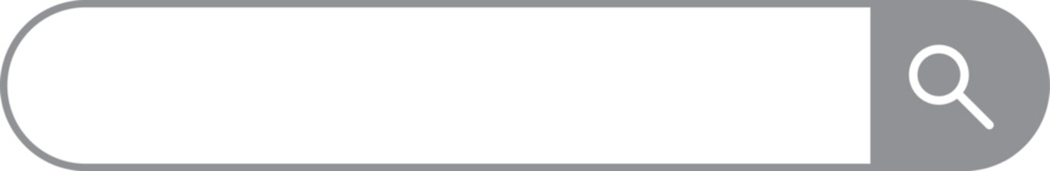 Search bar illustration,Simple search box illustration