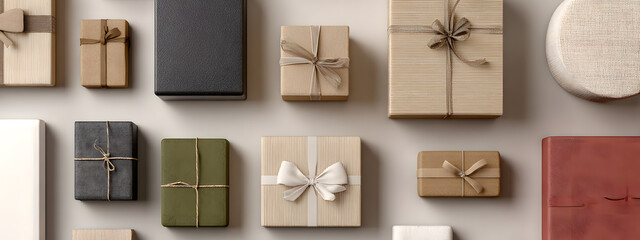 Seasonal Retail Packaging Flat Lay