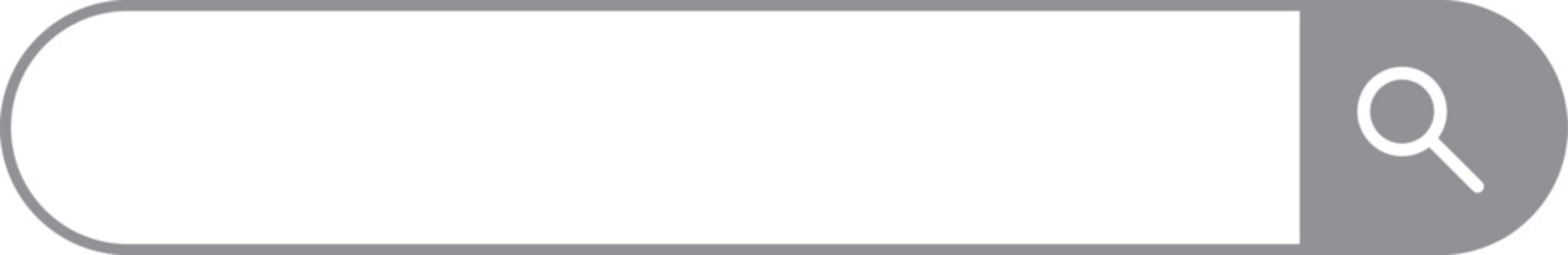 Search bar illustration,Simple search box illustration