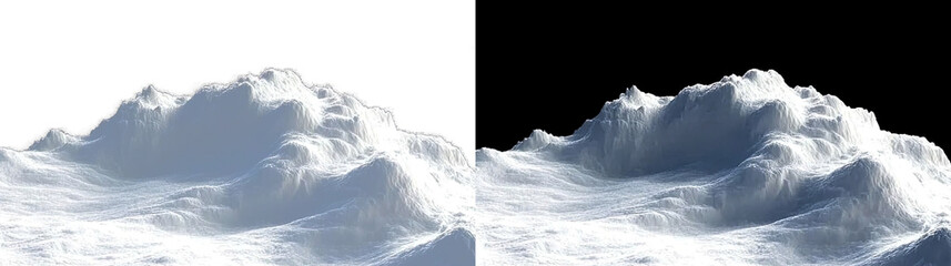 Blue snowy background vector for holiday design © Grisha