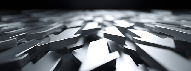 Abstract Logistics Direction Arrows