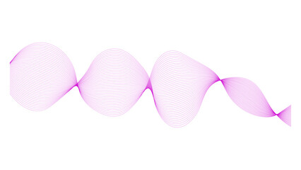 Thin wavy line abstract background wave line horizontal divider outline Wave line 