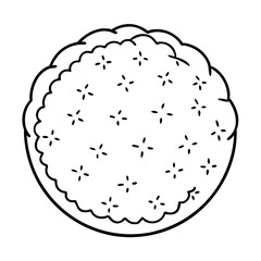 vector clip art snowball for web and graphic design