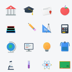 Set of Minimal Education Vector Symbols