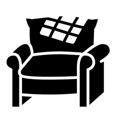 Cozy Armchair Icon