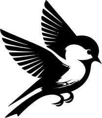 vector illustration of a bird