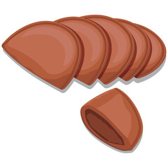 bukkumi, Millet bukkumi Korean snack.