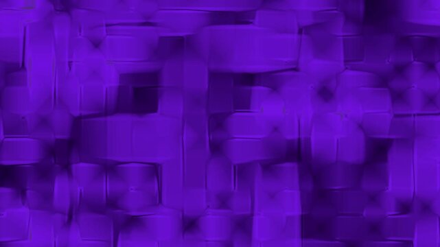 Purple abstract geometric pattern with blocky blurred shapes suitable for backgrounds, digital designs, advertising, and modern artistic projects. Bright, dynamic, versatile graphic.
