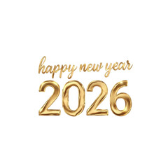 happy new year 2026 vector