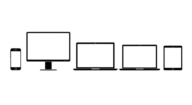 tablet pc and smartphone