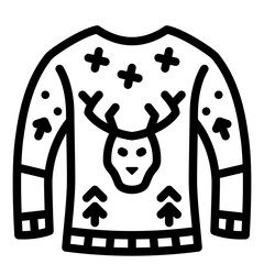 Winter Sweater Icon