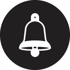 bell glyph icon