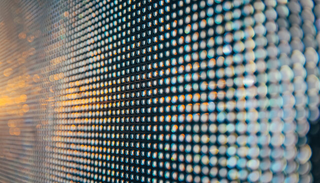 abstract background with blue dots - Powered by Adobe