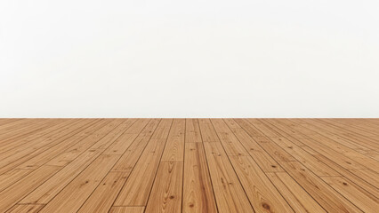 Empty room with wooden floor