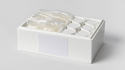 Temperature Controlled Packaging for Secure Transport with Copy Space