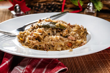 Bigos - traditional Polish food.