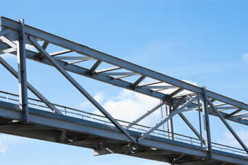 metal structure against the background