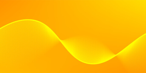 abstract gradient orange background. minimalist orange background. abstract wavy lines background.