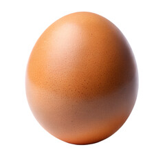 Brown Egg Isolated on Transparent Background PNG