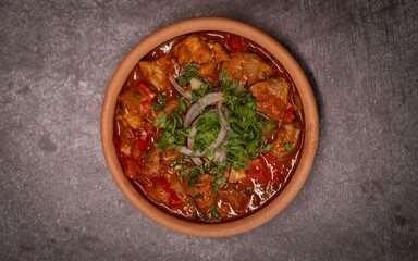Shakshuka with Georgian Herbs and Spices