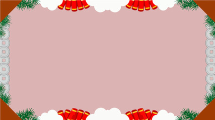 Background of the Year of the Horse Poster