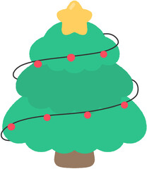 겨울 크리스마스 크리스마스트리 얼굴합성도안 크리스마스코스튬 크리스마스트리 코스튬 일러스트