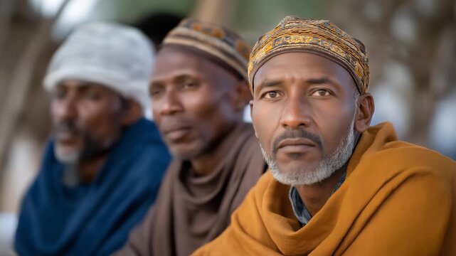 A humanitarian mission interpreter facilitating conversation between local elders and aid coordinators, ensuring cultural understanding and respectful cooperation &mdash; cross-cultural communication,