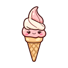 Cute Delicious Ice Cream Design Very Cool