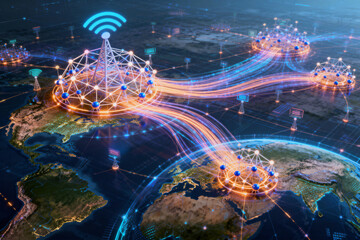 Global Wireless Communication Network Coverage