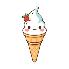 Cute Delicious Ice Cream Design Very Cool