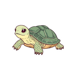 Cute Turtle Cartoon Very Cool