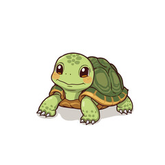 Cute Turtle Cartoon Very Cool