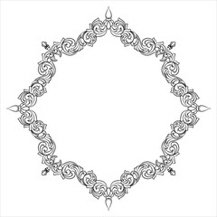 Luxury Traditional Floral Illustration Design