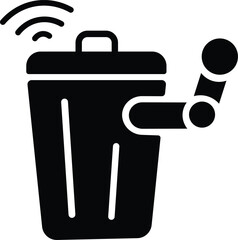 Trash Can Robot with Smart Automation for Waste Management and Technology Design