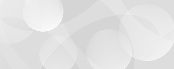 Abstract pattern white geometric banner design background.