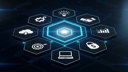 Digital transformation and technology integration concepts