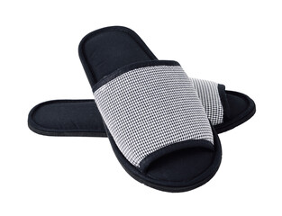 Slippers isolated on white background, transparent png