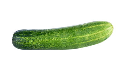 Cucumber isolated on white background, transparent png