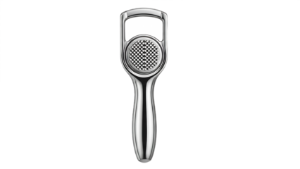 Stainless steel foot rasp tool for pedicure professional callus remover for smooth skin isolated on white background