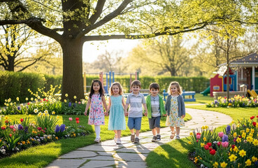 Joyful Spring Outdoor Activities Together