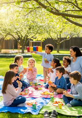 Joyful Spring Outdoor Activities Together